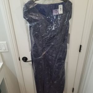 JS Collections Women's Gown (Navy) Size 14
